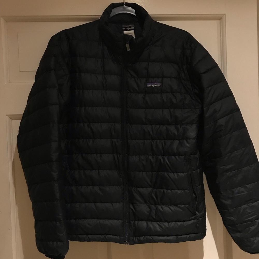 Black Patagonia Nanopuff Down Jacket